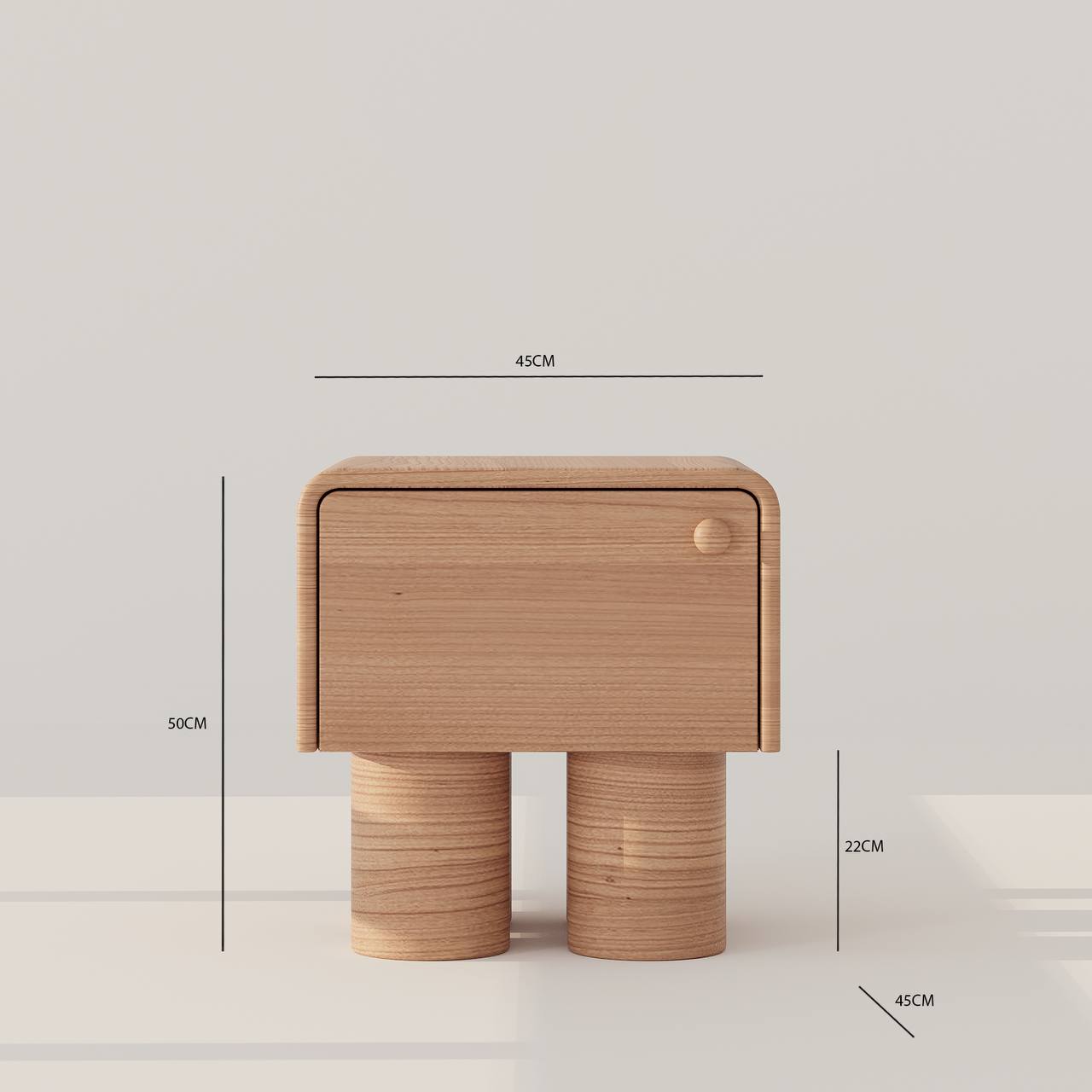 Pangea Night Stand / 45 x 45 CM